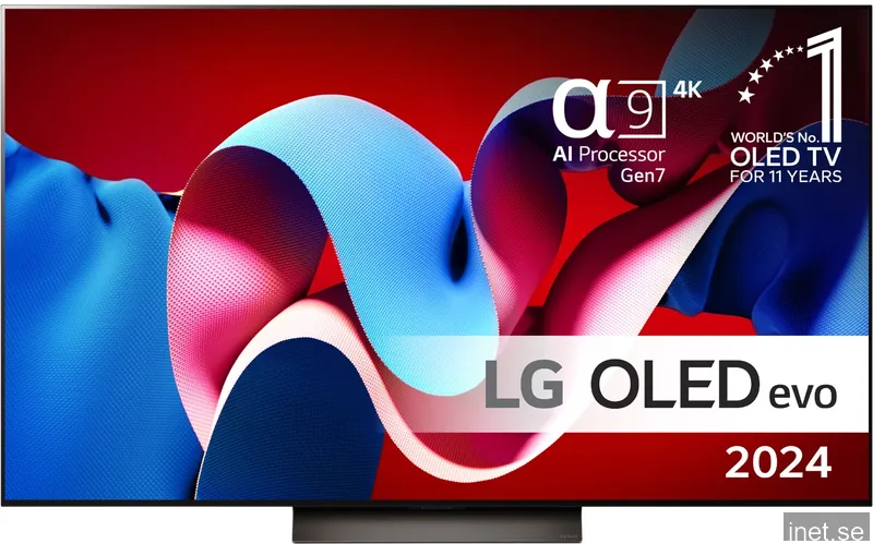 LG 77" OLED77C4 evo 4K Smart TV