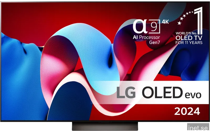 LG 65" OLED65C4 evo 4K Smart TV