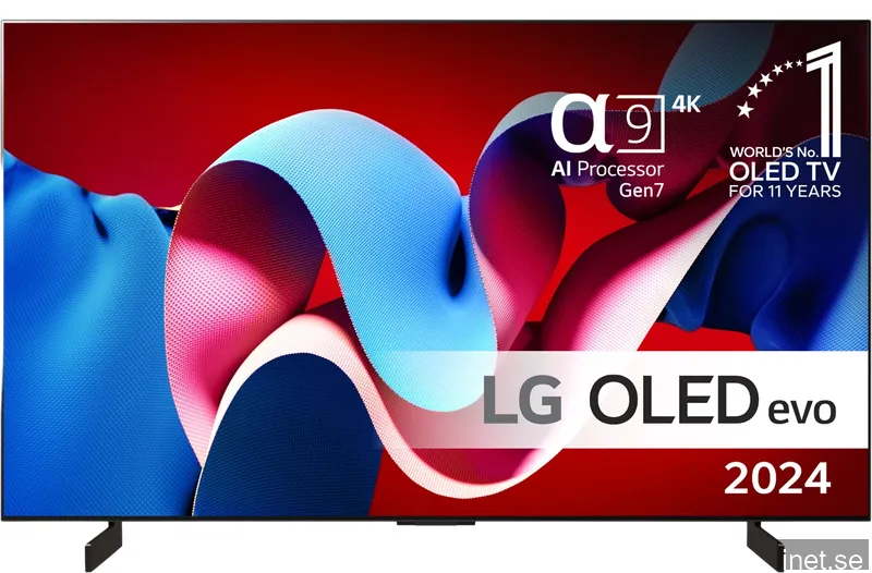 LG 42" OLED42C4 evo 4K Smart TV