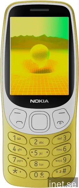Nokia 3210 4G klassisk mobiltelefon (guld)