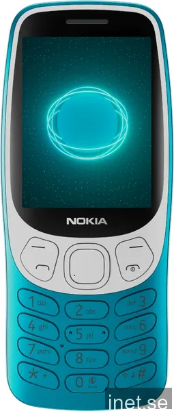 Nokia 3210 4G klassisk mobiltelefon (blå)