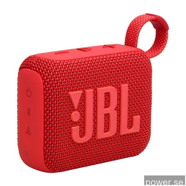 JBL Go 4 Bluetooth-högtalare, röd