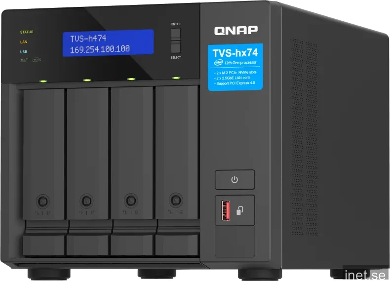 QNAP TVS-H474 - NAS Server