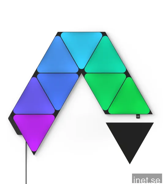 Nanoleaf Shapes Limited Edition Ultra Black Triangles Starter Kit (9 Panels)