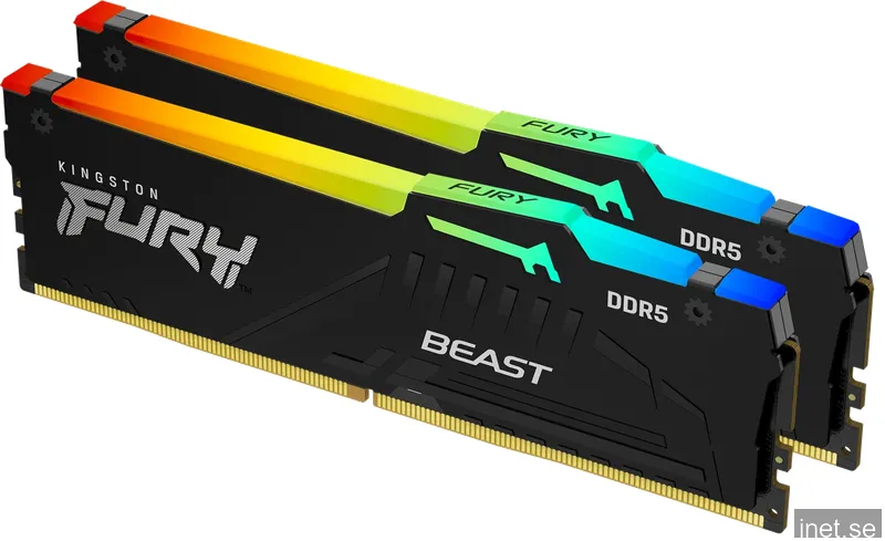 Kingston FURY Beast RGB 32GB DDR5 RAM 6000MT/s CL30 XMP