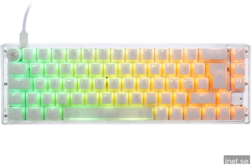 Ducky ONE 3 SF Aura White RGB Hotswap Tangentbord [Jellyfish Y]