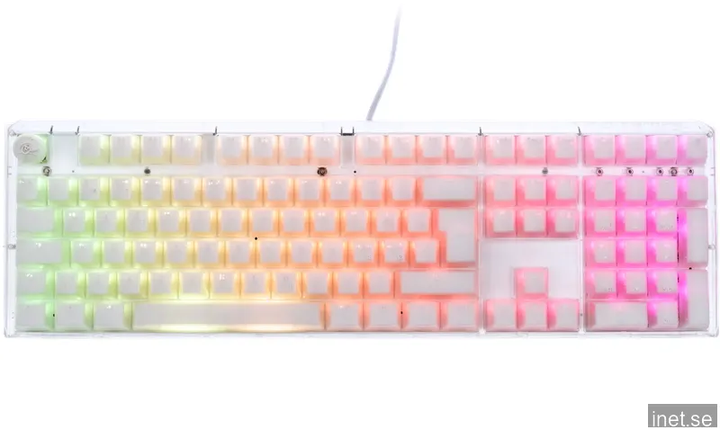 Ducky ONE 3 Aura White RGB Hotswap Tangentbord [Jellyfish Y]