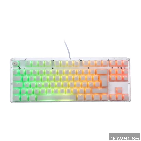 Ducky ONE 3 TKL Aura White RGB Hotswap Tangentbord [Jellyfish Y]