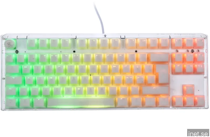 Ducky ONE 3 TKL Aura White RGB Hotswap Tangentbord [MX Red]