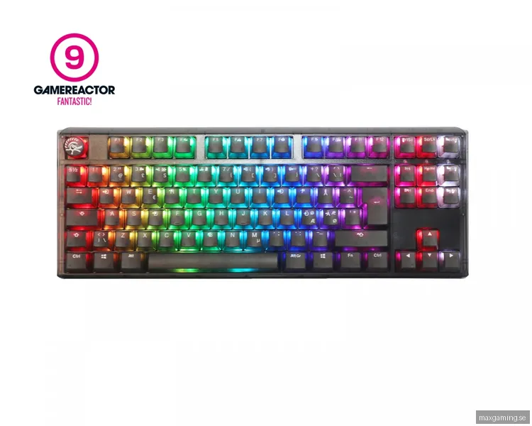 Ducky ONE 3 TKL Aura Black RGB Hotswap Tangentbord [MX Brown]