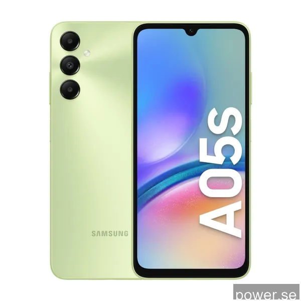 Samsung Galaxy A05S 64 GB smartphone, ljusgrön