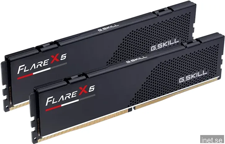 G.Skill Flare X5 DDR5-6000 - 64GB - CL30 - Dual Channel (2 pcs) - AMD EXPO & Intel XMP - Svart
