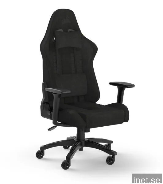 Corsair TC100 Relaxed Fabric Gaming Stol - Svart - Tyg - Upp till 120 kg