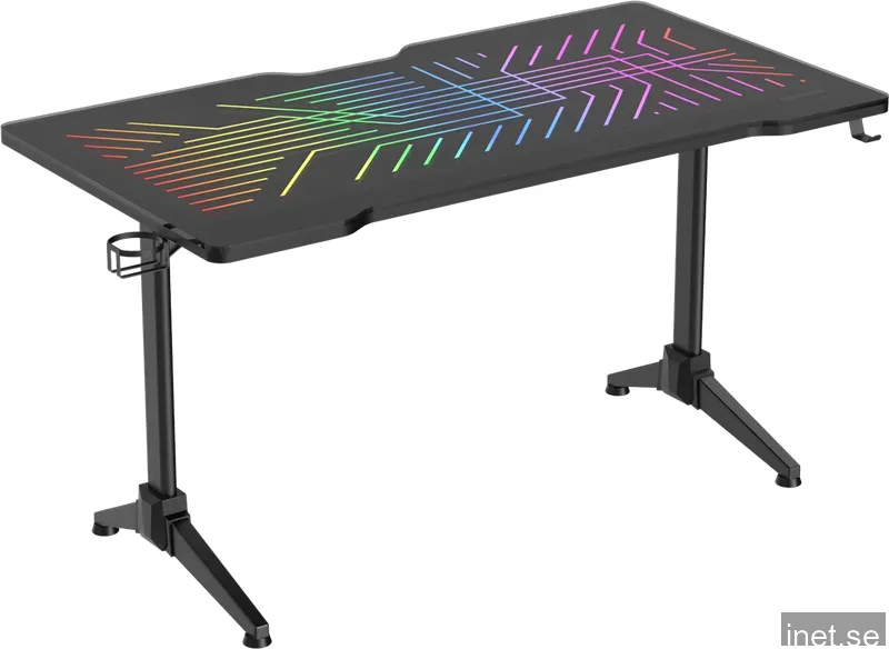 DELTACO Gaming Gamingbord DT420 RGB Svart