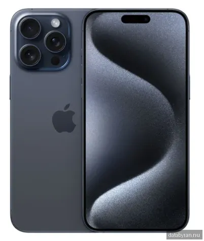 Apple iPhone 15 Pro Max 256GB - Blue Titanium