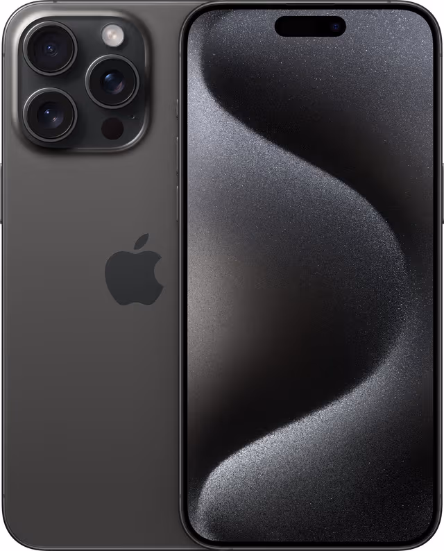 Apple iPhone 15 Pro Max (256GB) Svart titan