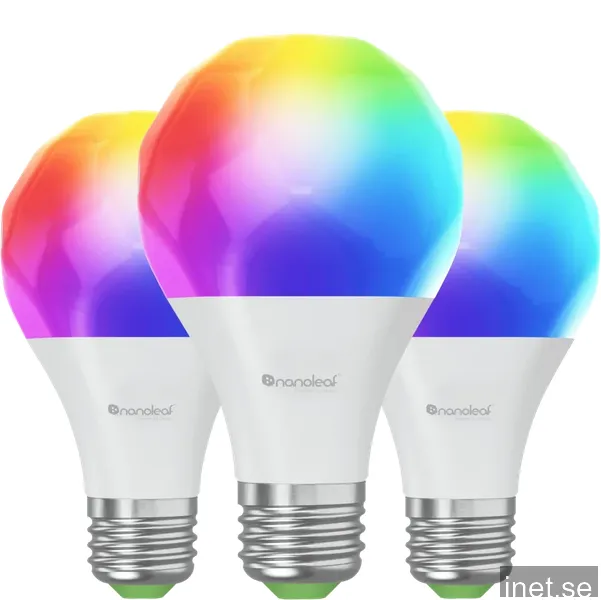 Nanoleaf Essentials - Smart E27 Bulb 3-pack (Matter)