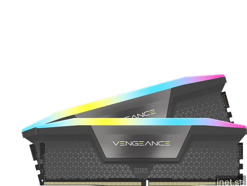 64 GB (2x32GB) DDR5-6000 Corsair Vengeance CL30, AMD EXPO - Svart