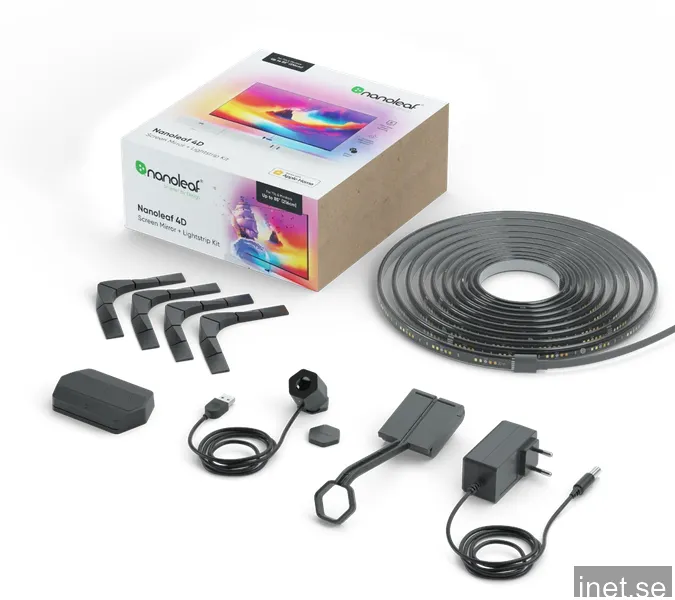 Nanoleaf 4D Screen Mirror + Lightstrip Kit - up to 85"