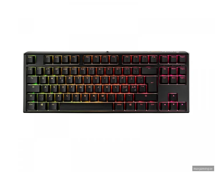 Ducky ONE 3 TKL Classic Black RGB Hotswap Tangentbord [MX Brown] (DEMO)