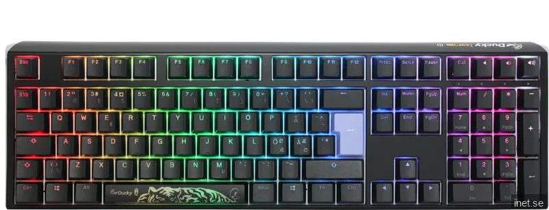 Ducky ONE 3 Classic Black RGB Hotswap Tangentbord [MX Red] (DEMO)