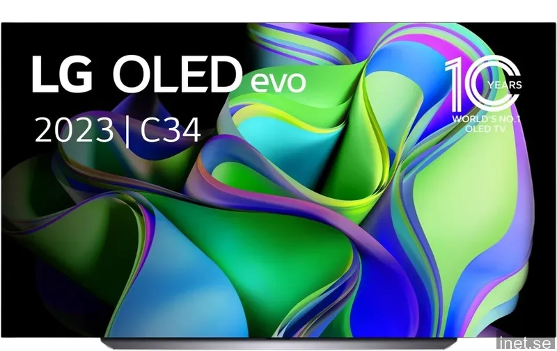 LG 83" OLED83C34 evo 4K Smart TV