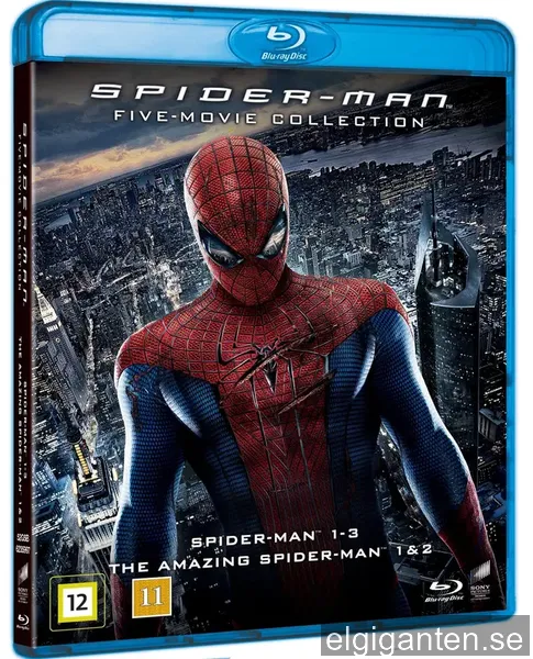 Spider-Man: 5 Movie Collection Box (Blu-ray)