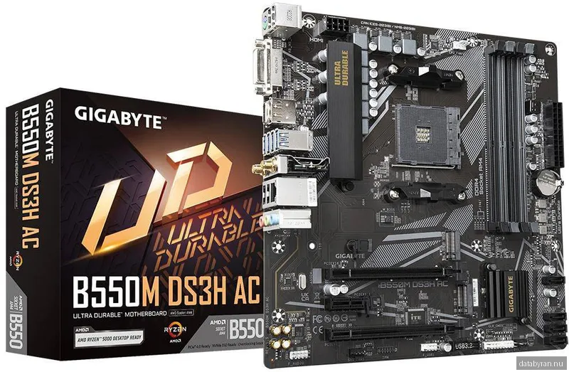 Gigabyte B550M DS3H AC
