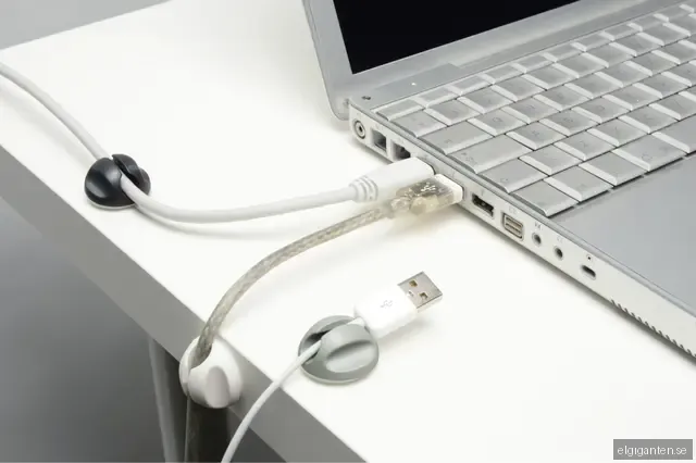 D-Line kabelklips 6-pack