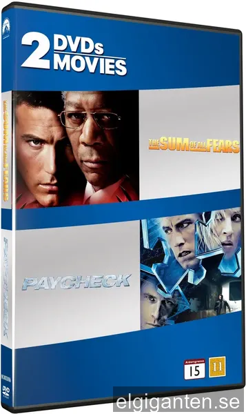 Sum of All Fears + Paycheck (DVD)