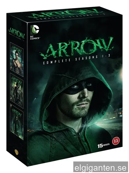 Arrow - Säsong 1-3 (DVD)