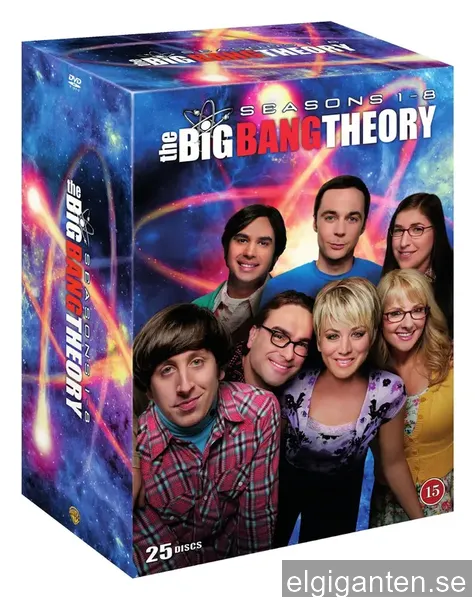 The Big Bang Theory - Säsong 1-8