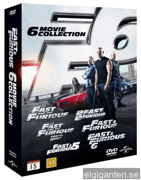 Fast & Furious 1-6 Box (DVD)