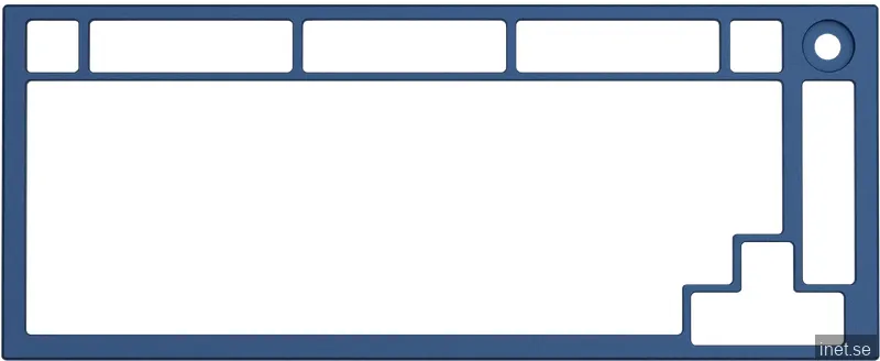 Glorious GMMK Pro Top Frame - Navy Blue