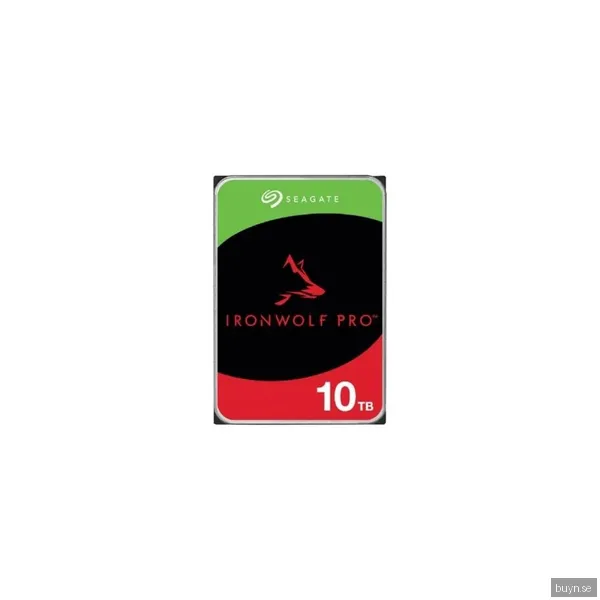 Seagate IronWolf Pro - 10TB - Hårddisk - ST10000NT001 - SATA-600 - 3,5"