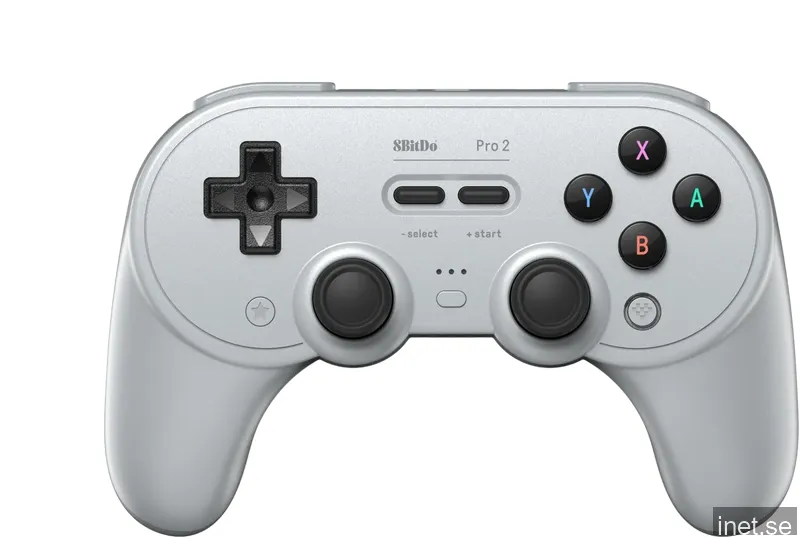 8Bitdo Pro 2 Bluetooth Gamepad Grå Edition