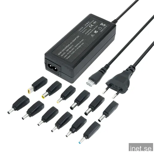 Deltaco SMP-90W12 Notebook charger 15-20 V 6 A 90 W 12 tips black