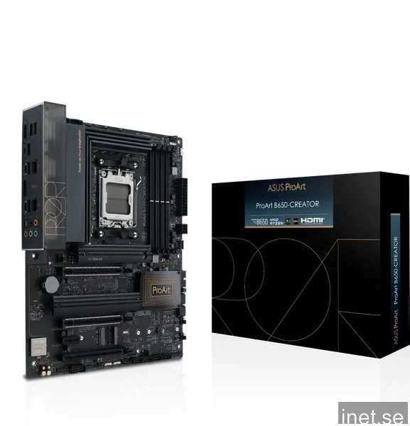 ASUS ProArt B650-CREATOR Moderkort - AMD B650 - AMD AM5 socket - DDR5 RAM - ATX