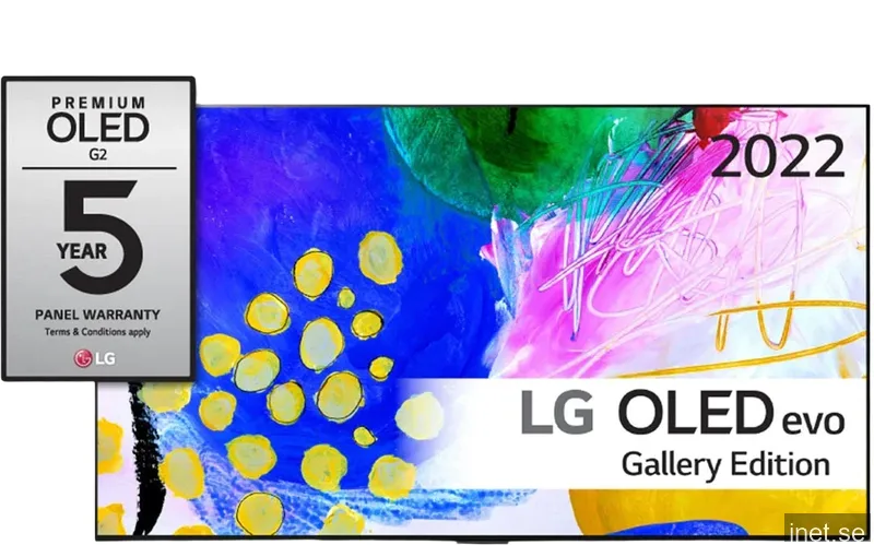 LG 77" OLED77G2 evo Gallery Edition 4K Smart TV