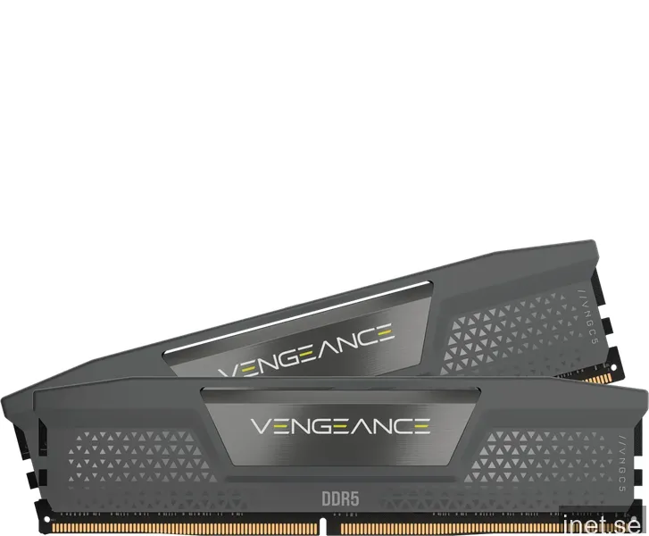 64 GB (2x32GB) DDR5-5600 Corsair Vengeance CL40, XMP - Grå