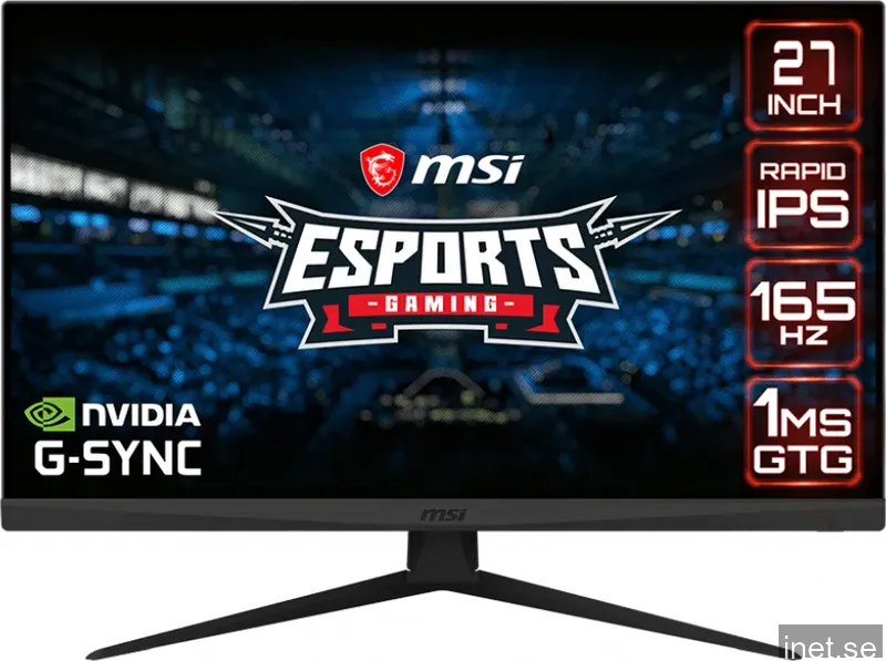MSI 27" Optix G273QF QHD IPS 165 Hz