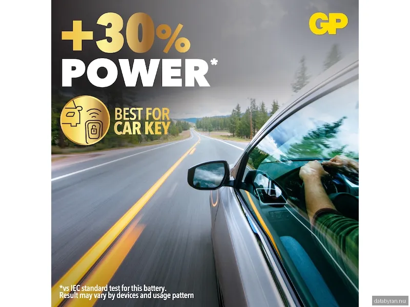 GP battery - safety seal - 4 x CR2032 - Li/MnO2