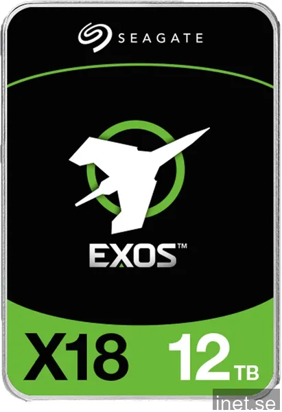 Seagate Exos X18 - 12TB - Hårddisk - ST12000NM000J - SATA-600 - 3,5"