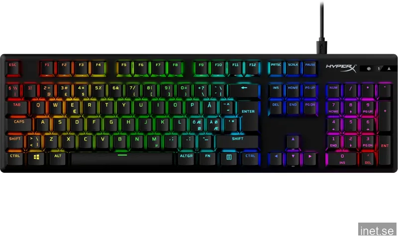 HyperX Alloy Origins PBT Tangentbord [HX Aqua]