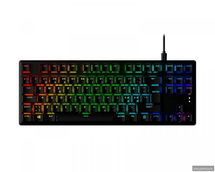 HyperX Alloy Origins Core PBT Tangentbord [HX Aqua]