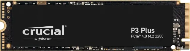2 TB Crucial P3 Plus SSD, M.2 2280 NVMe PCIe 4.0