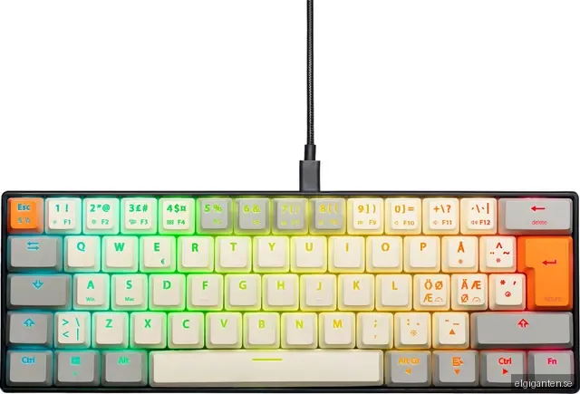NOS C-450 Mini PRO RGB gaming tangentbord (1973)