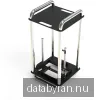 Streacom DA6 - Mini-ITX tower - Chassi - Desktop slimline - Sølv