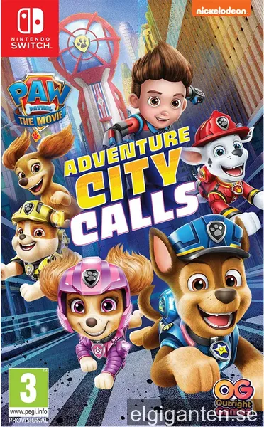 PAW Patrol The Movie: Adventure City Calls (Switch)