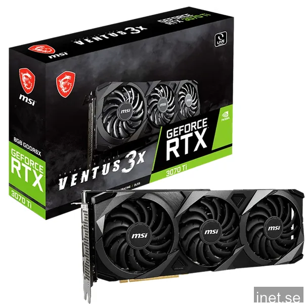 MSI GeForce RTX 3070 Ti 8GB VENTUS 3X